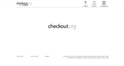 Desktop Screenshot of checkout.org